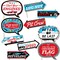 Big Dot of Happiness Funny Let's Go Racing - Racecar - Baby Shower or Race Car Birthday Party Photo Booth Props Kit - 10 Piece